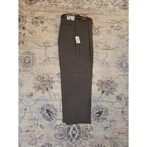 #60 Vintage John Henry men's dress pants 38x30 Brown with belt new with tags